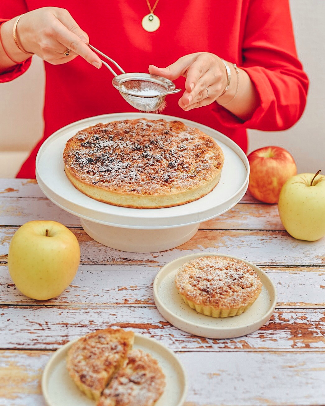 Tarte paysanne à la pomme